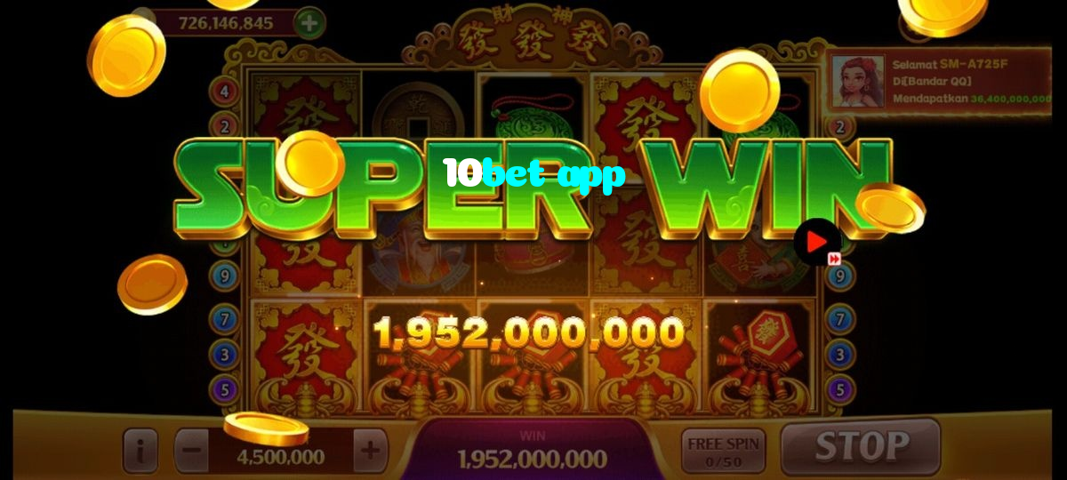 available types of 10bet app bet including pre-match live express and system bets